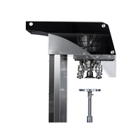 Máquina de sellado semiautomática para latas de café, sellador de lata grande de 3 lb con pantalla táctil