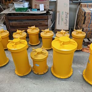 Conteneur anti-explosion pour véhicule minier KBQ100-D, en acier thermolaqué, avec fermeture à levier, pour stockage industriel sur pied - Product Image 1