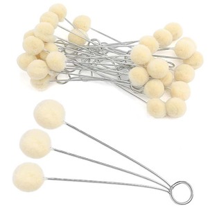 Herramientas DIY para teñir cuero: Aplicador de lana, Aplicadores de lana, Pincel de bola, Pincel para teñir con aceite y alcohol, Aplicador de imprimación - Product Image 1