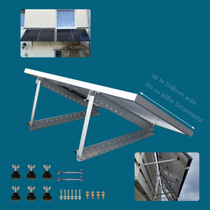 Soporte Ajustable para Panel Solar de Aleación de Aluminio de 3.0 mm de Grosor, 118 cm, 46 Pulgadas, 1 Par, - hasta 600 <span class=keywords><strong>W</strong></span> - 0-90 Grados - Product Image 4
