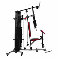 Équipement de musculation à domicile avec machine Smith pour l'entraînement de force et la musculation - Multi-gym en métal