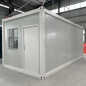 Maison conteneur modulaire préfabriquée en kit pour entrepôt, magasin, clinique, abri d'urgence, salle de <span class=keywords><strong>stockage</strong></span> - Product Image 4