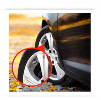 Bouchon de valve en alliage d'aluminium général Bouchon de pneu en métal Fournitures pour automobile, moto, vélo Accessoires d'extérieur Accessoires de voiture