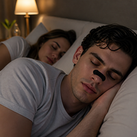 Bandes nasales noires de haute qualité pour une meilleure respiration, anti-ronflement, soulagement de la congestion nasale, patchs pour arrêter les ronflements et améliorer le sommeil