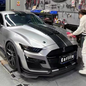 <span class=keywords><strong>Prix</strong></span> d'usine Pièces automobiles Pare-chocs Kit carrosserie pour Ford <span class=keywords><strong>Mustang</strong></span> 2015-2017 Lifting de visage vers GT500 avec calandre de pare-chocs Capot Aile. - Product Image 2