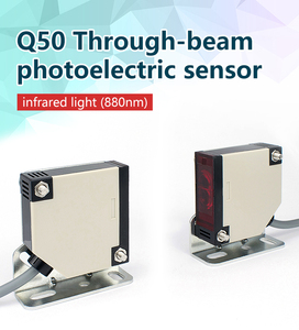 LUOSHIDA Q50 <span class=keywords><strong>15m</strong></span> infrarosso attraverso il tipo di fascio DC 10-30V NPN PNP sensore fotoelettrico - Product Image 5
