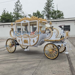 Charrette Électrique Royale de Luxe Haut de Gamme 4-6 Places 4 Roues Couleur Personnalisable Sans Chevaux à Vendre - Product Image 4