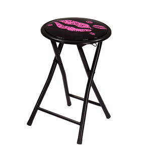 Portable <strong>Folding</strong> <strong>Shower</strong> <strong>Stool</strong> for Bedroom School Apartment Supermarket &amp; Workshop-Modern Multi-Use - Product Image 1
