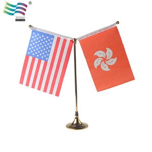 Gahumi, precio más barato, Bandera <span class=keywords><strong>de</strong></span> mesa electoral <span class=keywords><strong>de</strong></span> Malasia con soporte y poste, Bandera <span class=keywords><strong>de</strong></span> escritorio <span class=keywords><strong>de</strong></span> empresa personalizada - Product Image 2