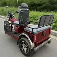 Nouvelle moto à trois roues Lifan à essence avec side-car, embrayage automatique, pour loisirs et transport de marchandises, 2 passagers