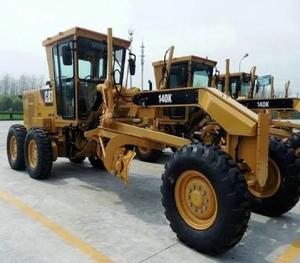 La niveleuse à moteur CAT 140K d'occasion puissante pour les travaux de nivellement de piste d'aéroport se vend bien en Thaïlande - Product Image 5