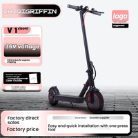 Trottinette électrique pliable Batterie au lithium 36V Autonomie de 15 à 25 km Pneu de 8,5 pouces Trottinette électrique pour les déplacements urbains