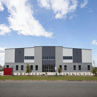 Bâtiment en structure acier moderne de haute qualité, multi-étages et de grande envergure, pour atelier, ferme, logistique commerciale et stockage