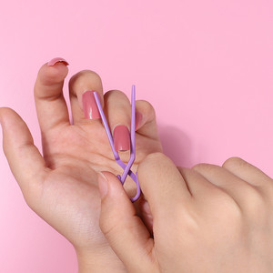 10 unidades/bolsa Clips de plástico para extensión rápida de uñas, protectores de dedos para manicura - Product Image 5