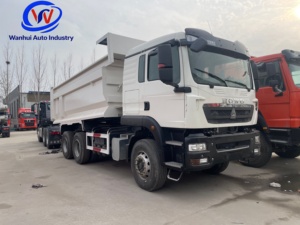 Camion benne d'occasion Sinotruk HOWO TX 6x4 371HP <span class=keywords><strong>Euro</strong></span> 5 Weichai, 10 roues, conduite à gauche, pour transport de sable minier, benne à plateau, usage intensif - Product Image 3