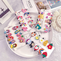10 pièces/ensemble enfants mignon cheveux accessoires nouveau coréen enfants pinces à cheveux couleur douce Offre Spéciale filles coiffures pour cadeaux épingles à cheveux