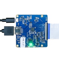 3.5 pouces 1440*1600 haute résolution tft LCD 2K LCD Carré LCD module avec 24 pins MIPI HD-MI carte contrôleur kits pour VR