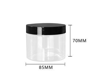 Conteneurs d'emballage pour crème, transparents, diamètre 85mm, 280ml, 50 pièces - Product Image 1