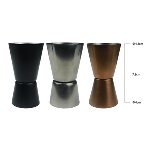 Cấp Thực Phẩm Thép Không Gỉ Biểu Tượng Tùy Chỉnh Cá Nhân 125Ml 175Ml 15/30Ml 30/ 60Ml Vàng Bạc Đen Nhật Bản Jigger Cho Thanh - Product Image 4