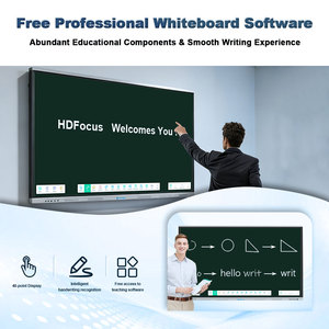 Tableau blanc interactif de 55 à 110 pouces avec fonction multi-touch pour l'éducation, tableau intelligent, panneaux plats interactifs - Product Image 4