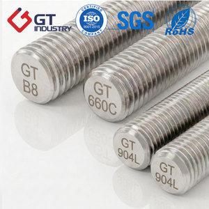 Varilla Roscada de Zinc Métrica para la Industria del Petróleo y Gas EN10204.3.1 DIN976 ASTM A193 <span class=keywords><strong>B5</strong></span>, Perno de Cabeza Cilíndrica para Industria Pesada - Product Image 6