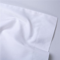 Fournitures d'hôtel 5 étoiles, ensemble de literie d'hôtel en gros de luxe blanc 100% coton drap de lit d'hôtel