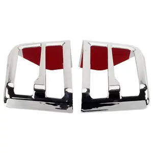 Couvercle de calandre de haut-parleur de moto chromé garde d'accents de haut-parleur avant pour Honda Gold Wing DCT Tour Airba GL 1800 GL1800 2018-21 - Product Image 1