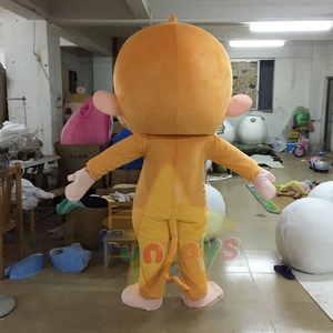 Funtoys Big Head Monkey Fancy Dress Adulto Animal <span class=keywords><strong>de</strong></span> dibujos animados Cosplay Mascot Costume Animal Carnival - Product Image 3
