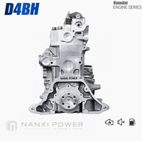 Moteur D4BH 2.5L Diesel Euro IV neuf, construction en aluminium, traction avant, garantie 6 ans, compatible avec le moteur Galloper