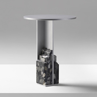Nordique haut de gamme Designer Style petite Table basse moderne créatif marbre canapé côté pour salon Art personnalisé Table d'angle