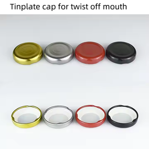 38mm 43mm teneke Metal Lug büküm kapalı kavanoz kapakları cam kavanozlar toptan dayanıklı sızdırmazlık için kapaklar - Product Image 5