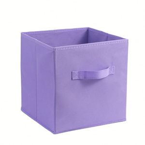 Collapsible Storage <b>Bin</b> with Handles Fabric Foldable Box for Organization Durable Storage Basket for Closet Shelves Office Toys - Product Image 6