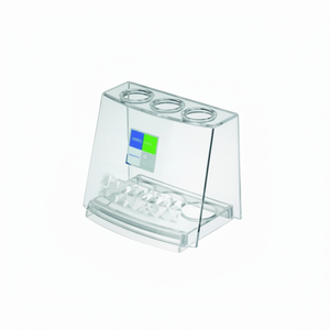 Porta spazzolino da denti in acrilico trasparente Inomata Premium porta scopino da bagno - Product Image 1