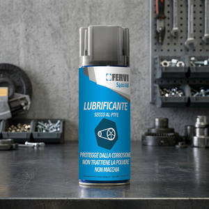 FERVI PTFE () Dry Lubricant <b>Spray</b> Industrial Grease with Base Oil Composition 400ml 0.36kg - Product Image 3