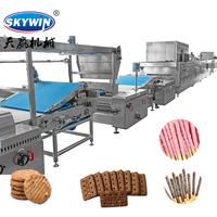 Volledig automatische biscuitmachine, biscuitproductielijn, biscuitkoekenmachine