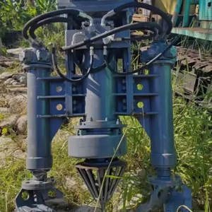 Pompe de dragage submersible hydraulique haute pression montée sur excavatrice pour l'extraction de sable et de boues - Product Image 5