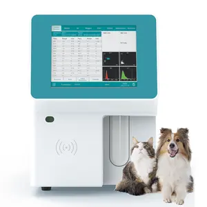 Bloedcelteller Dierenarts Gebruik 5 Deel Bloedanalysesysteem Hematologie Analysator Cbc Analyzer