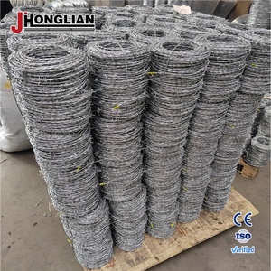 Alambre de Púas Galvanizado de Bajo Precio, Calibre 12.5, 2 Hilos, 500M, Alambre de Púas Tensile - Product Image 1