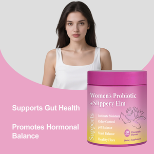 Probiotiques pour femmes + Poudre d'orme rouge : Équilibre du pH et soutien de l'hydratation intime pour la santé féminine, et soutien du sommeil pour adultes - Product Image 5