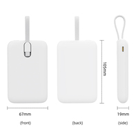 Batería Externa Portátil de 10000 mAh al por Mayor, 20 W, con Cable de Carga Tipo C, Batería para Teléfono Móvil de 10000 mAh, Powerbank de 22.5 W
