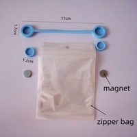 Organisateur de câble de données pour écouteurs, boucle de stockage anti-enroulement de câble de charge en silicone, attaches de fermeture éclair d'organisation et attaches de câble
