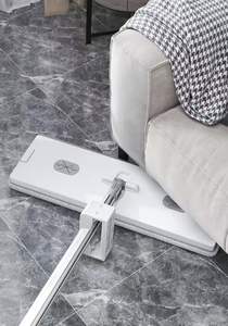 360 ménage une vadrouille produit de nettoyage gratuit lavage des mains paresseux personne seau <span class=keywords><strong>nettoyant</strong></span> plat main intelligent rotatif bleu pour le nettoyage - Product Image 3