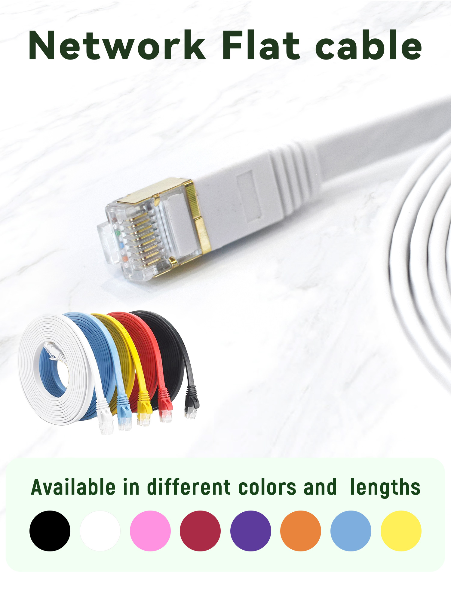 Cat5e Cat6 Patch Cable 75 Degree