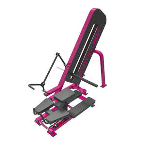 Тренажерный зал: оборудование для фитнеса. Регулируемая многоцелевая силовая тренировочная пластина с фронтальной нагрузкой, Lat - Product Image 2