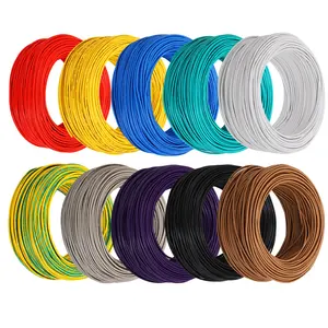 Elektrisches Installation kabel Einadriger Litzen draht LGY 0,5, 0,75, 1, 1,2, 5,4,6,10,16 mm2 450/750V Flexibles Kupfer 100M