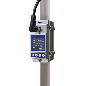 Dwel fmu300 DN6 dn200 không xâm lấn siêu âm <span class=keywords><strong>Flow</strong></span> <span class=keywords><strong>Meter</strong></span> ống nhỏ kẹp thép không gỉ cho thực phẩm nước hữu cơ chất lỏng - Product Image 2