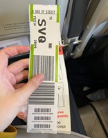 Etiqueta de Identificación de Equipaje Personalizada para Aerolíneas, Etiquetas de Identificación de Maletas, Cinta de Transferencia de Cartón, Comprobación de Reclamación, Numeración de Serie, Impermeable