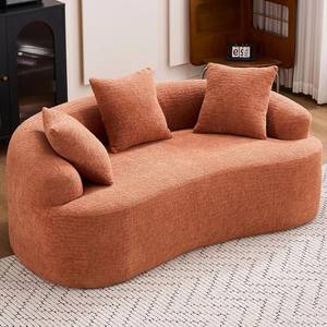 Últimos Productos de China 2026 TikTok, Mínimo de Pedido Bajo, Embalaje de Pequeño Volumen, Conjunto de Sofás de Terciopelo Curvo Moderno para Villa, Fácil Entrega - Product Image 2