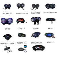 Spidometer Digital LCD WANOU untuk Sepeda Motor MIO 125