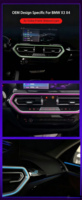 Luz ambiental LED para rejilla de ventilación de coche para X3 G01 X4 G02 IX3, tira de luz de ambiente para salida de aire del salpicadero delantero, 100% Plug and Play